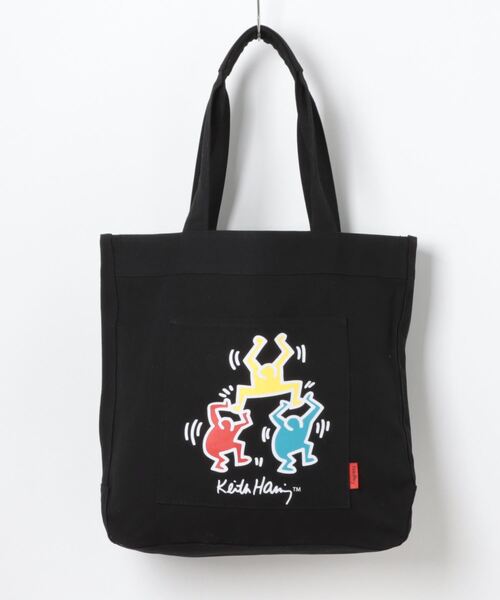 Keith Haring(キース・ヘリング)の「Keith Haring/ / コットンキャンバストート /(トートバッグ・レディース・ホワイト系その他3/ブラック系その他4/ホワイト系その他/ホワイト系その他6/ブラック系その他2/ホワイト系その他2/ブラック系その他3/ブラック系その他5/ブラック系その他・ONESIZE)」の14枚目の写真