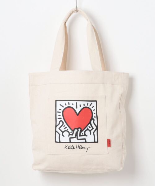 Keith Haring(キース・ヘリング)の「Keith Haring/ / コットンキャンバストート /(トートバッグ・レディース・ホワイト系その他3/ブラック系その他4/ホワイト系その他/ホワイト系その他6/ブラック系その他2/ホワイト系その他2/ブラック系その他3/ブラック系その他5/ブラック系その他・ONESIZE)」の15枚目の写真