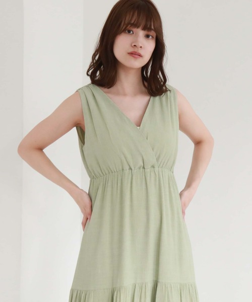 archives（アルシーヴ）の「２ｗａｙカシュクールワンピース（ワンピース・レディース・ブラック/アイボリー/グリーン/オレンジ/ブラウン・MEDIUM）」の21枚目の写真