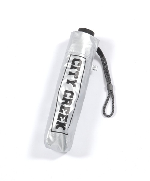 niko and...（ニコアンド）の「【晴雨兼用】【CITY CREEK】折りたたみ傘（折りたたみ傘・レディース・ブラック/グレー/シルバー・0）」の9枚目の写真