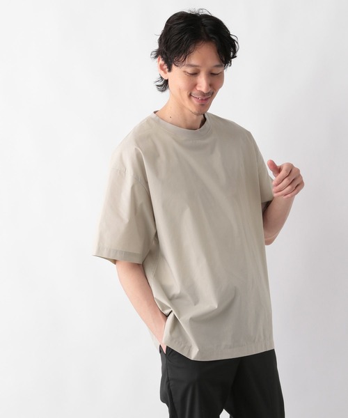 GLOBAL WORK（グローバルワーク）の「エアかるTシャツ/986862（Tシャツ/カットソー・メンズ・ライトグレー/ブルー系その他7・SMALL/MEDIUM/LARGE/X-LARGE）」の15枚目の写真