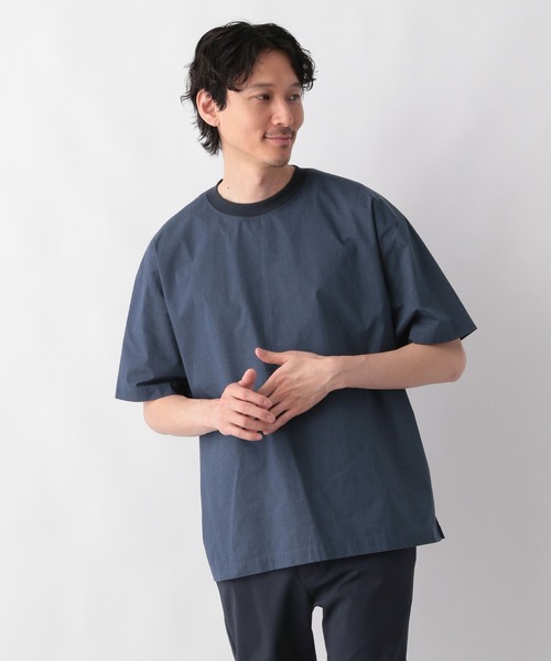 GLOBAL WORK（グローバルワーク）の「エアかるTシャツ/986862（Tシャツ/カットソー・メンズ・ライトグレー/ブルー系その他7・SMALL/MEDIUM/LARGE/X-LARGE）」の20枚目の写真