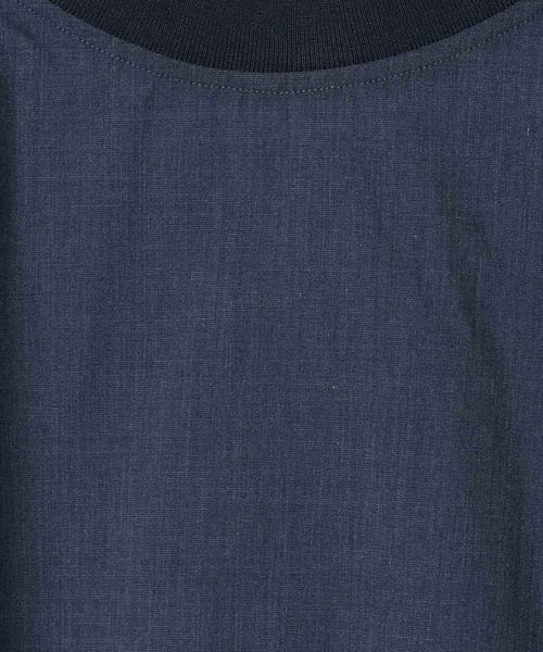 GLOBAL WORK（グローバルワーク）の「エアかるTシャツ/986862（Tシャツ/カットソー・メンズ・ライトグレー/ブルー系その他7・SMALL/MEDIUM/LARGE/X-LARGE）」の8枚目の写真