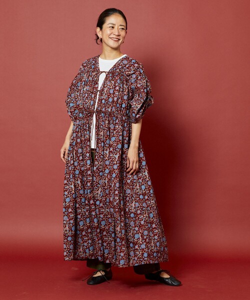 フリーダ　インドシフリ　2way ロングワンピース　黒　フリーサイズ sunny-1058-black-01.jpg?v=