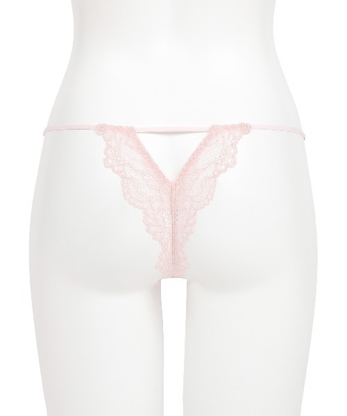 レーシーフェザー ストレッチレース Tバック（ショーツ）｜RAVIJOUR