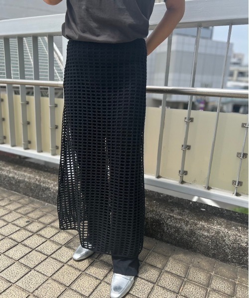 Scrap Book（スクラップブック）の「【RITA ROW】CLAIR（スカート・レディース・ブラック・S）」の4枚目の写真