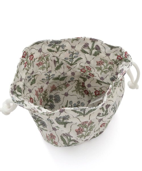 Ampersand（アンパサンド）の「総柄フリル甚平（浴衣・キッズ・クリーム/アイボリー/サックスブルー/ラベンダー・80/90/95/100/110/120/130/140）」の8枚目の写真