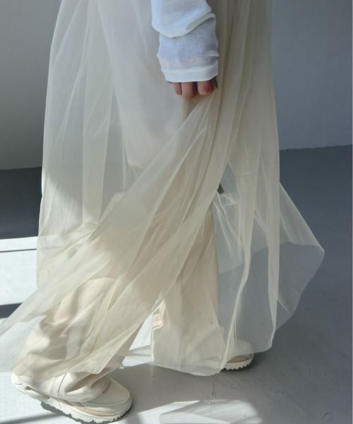 Olu ボリュームチュールキャミワンピース ボリュームチュールキャミ