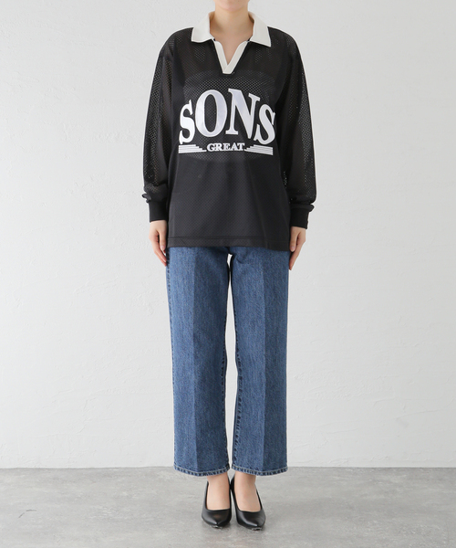 サノバチーズ　メッシュサッカーシャツ　Mサイズ セール】【SON OF THE CHEESE / サノバチーズ】 SONS Mesh Game