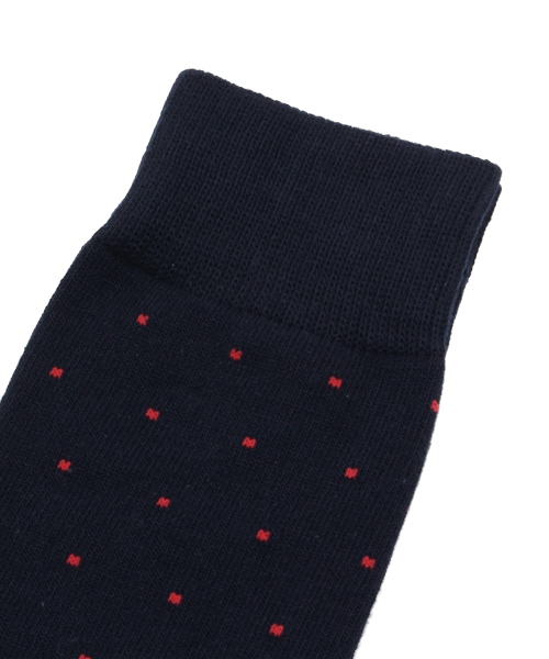 SEVENDAYS=SUNDAY（セブンデイズサンデイ）の「ａｄｂｅｎ　クルードット（ソックス/靴下・メンズ・ブラック/ホワイト/ネイビー・FREE）」の4枚目の写真