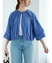 Te chichi | クレープコットンギャザーブルゾン(ブルゾン)