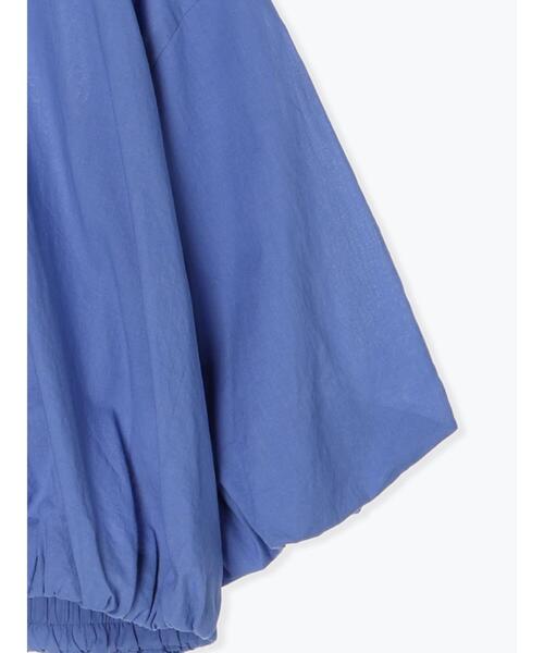 Te chichi（テチチ）の「クレープコットンギャザーブルゾン（ブルゾン・レディース・ブラック/オフホワイト/ブルー・F）」の14枚目の写真