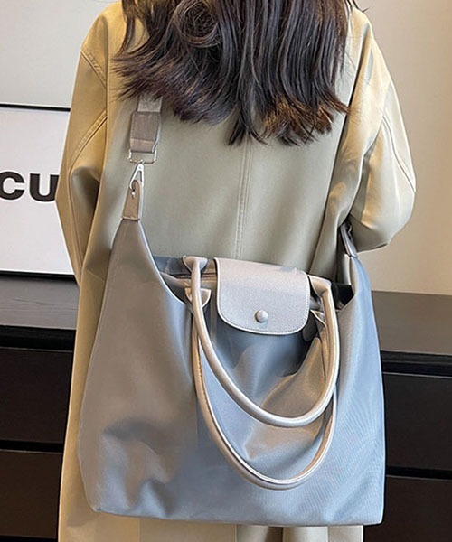 SVEC（シュベック）の「2WAY ショルダーバッグ / ハンドバッグ（ショルダーバッグ・レディース・グレー/ピンク/ブラック・FREE）」の3枚目の写真