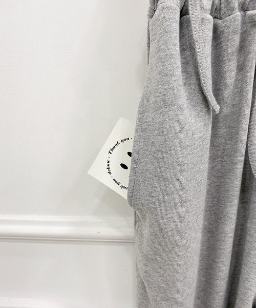 MAISON DE THERESE（メゾン ド テレーズ）の「ロープウエストワイドパンツサロペット（サロペット/オーバーオール・レディース・ブラック/グレー・M）」の11枚目の写真