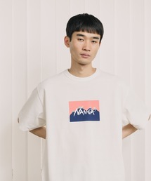NANGA/ナンガ×JERRY UKAI/ジェリーウカイ ECO HYBRID NANGA LOGO TEE Tシャツ