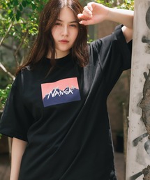 NANGA/ナンガ×JERRY UKAI/ジェリーウカイ ECO HYBRID NANGA LOGO TEE Tシャツ