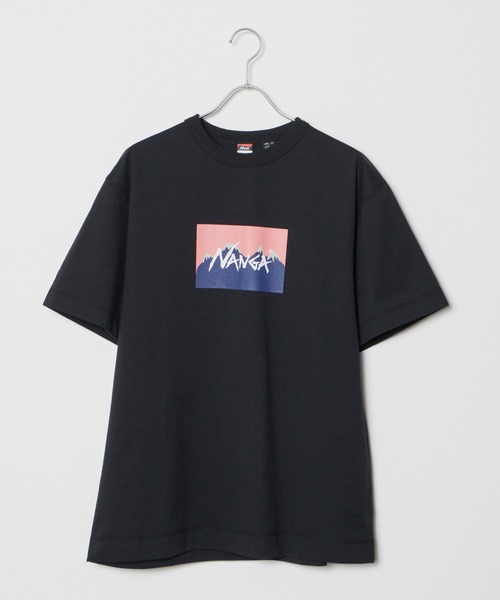 NANGA（ナンガ）の「NANGA/ナンガ×JERRY UKAI/ジェリーウカイ ECO HYBRID NANGA LOGO TEE Tシャツ（Tシャツ/カットソー・メンズ・ブラック/ホワイト・XL/L/M）」の13枚目の写真