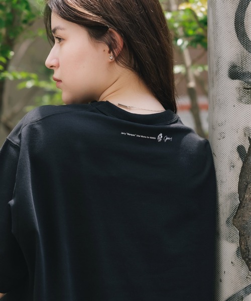 NANGA（ナンガ）の「NANGA/ナンガ×JERRY UKAI/ジェリーウカイ ECO HYBRID NANGA LOGO TEE Tシャツ（Tシャツ/カットソー・メンズ・ブラック/ホワイト・XL/L/M）」の16枚目の写真