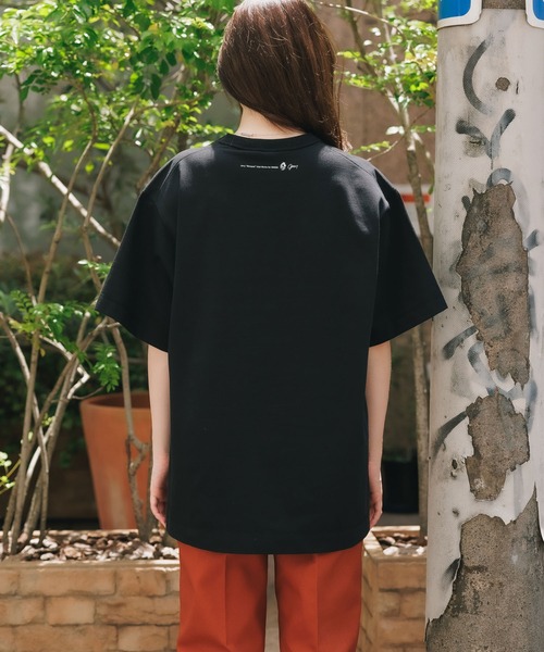 NANGA（ナンガ）の「NANGA/ナンガ×JERRY UKAI/ジェリーウカイ ECO HYBRID NANGA LOGO TEE Tシャツ（Tシャツ/カットソー・メンズ・ブラック/ホワイト・XL/L/M）」の12枚目の写真
