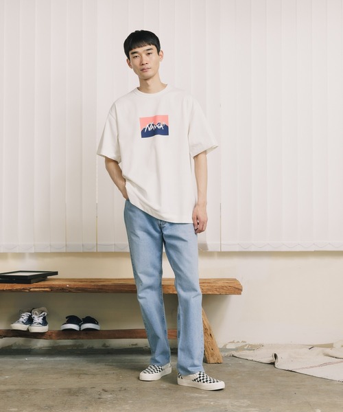 NANGA（ナンガ）の「NANGA/ナンガ×JERRY UKAI/ジェリーウカイ ECO HYBRID NANGA LOGO TEE Tシャツ（Tシャツ/カットソー・メンズ・ブラック/ホワイト・XL/L/M）」の22枚目の写真