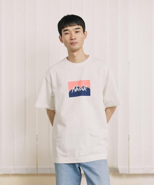 NANGA（ナンガ）の「NANGA/ナンガ×JERRY UKAI/ジェリーウカイ ECO HYBRID NANGA LOGO TEE Tシャツ（Tシャツ/カットソー・メンズ・ブラック/ホワイト・XL/L/M）」の20枚目の写真