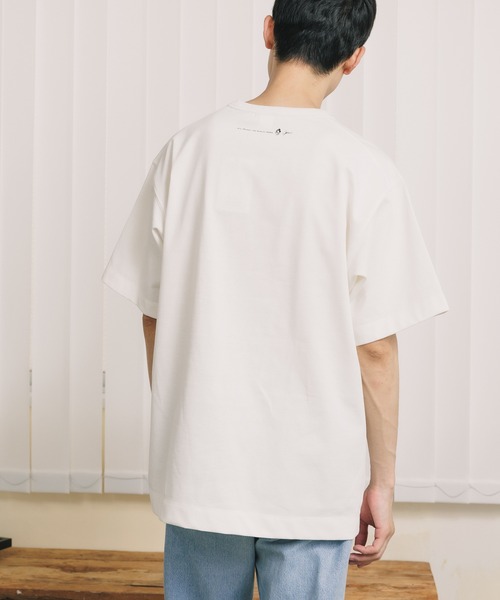 NANGA（ナンガ）の「NANGA/ナンガ×JERRY UKAI/ジェリーウカイ ECO HYBRID NANGA LOGO TEE Tシャツ（Tシャツ/カットソー・メンズ・ブラック/ホワイト・XL/L/M）」の21枚目の写真