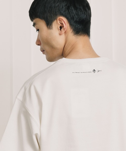 NANGA（ナンガ）の「NANGA/ナンガ×JERRY UKAI/ジェリーウカイ ECO HYBRID NANGA LOGO TEE Tシャツ（Tシャツ/カットソー・メンズ・ブラック/ホワイト・XL/L/M）」の19枚目の写真
