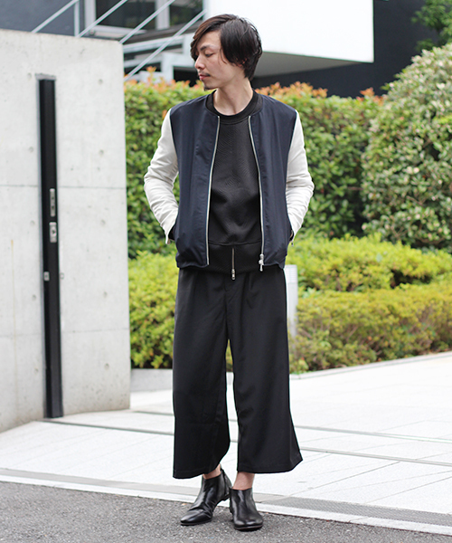Lui's(ルイス)の「Lui's(ルイス) ガウチョパンツ(その他パンツ・メンズ・ブラック/ネイビー・MEDIUM/SMALL)」の13枚目の写真