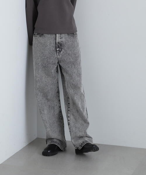 N.(N. Natural Beauty Basic)(エヌエヌナチュラルビューティーベーシック)の「◆ワイドストレートデニムパンツ(デニムパンツ・レディース・グレー/ブラック・SMALL/MEDIUM)」の18枚目の写真