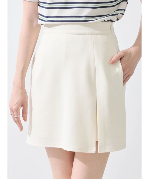 earth music&ecology（アースミュージックアンドエコロジー）の「ミニスカパン（その他パンツ・レディース・ブラック/グレー/オフホワイト・S/M）」の8枚目の写真