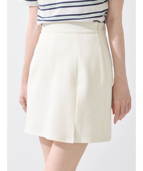 earth music&ecology（アースミュージックアンドエコロジー）の「ミニスカパン（その他パンツ・レディース・ブラック/グレー/オフホワイト・S/M）」の9枚目の写真