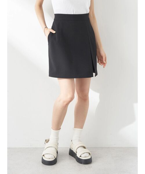 earth music&ecology（アースミュージックアンドエコロジー）の「ミニスカパン（その他パンツ・レディース・ブラック/グレー/オフホワイト・S/M）」の20枚目の写真