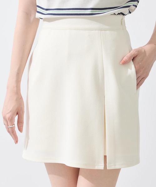 earth music&ecology（アースミュージックアンドエコロジー）の「ミニスカパン（その他パンツ・レディース・ブラック/グレー/オフホワイト・S/M）」の2枚目の写真