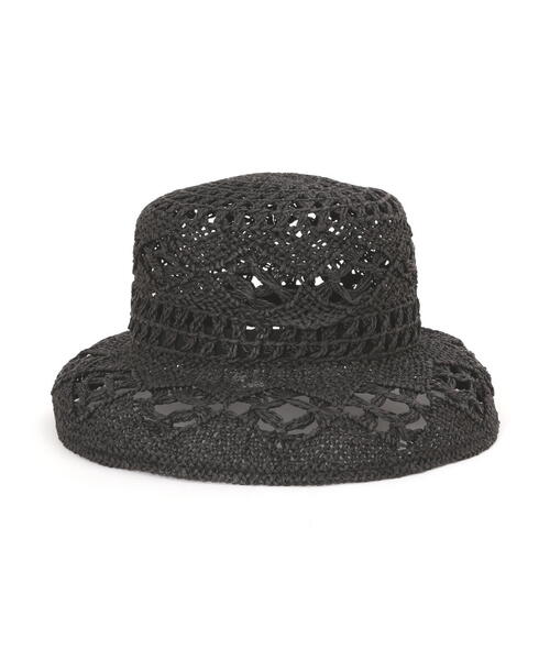 EDIT COLOGNE（エディットコロン）の「カサブランカハット（ハット・レディース・ブラック/ベージュ・ﾌﾘ-）」の3枚目の写真