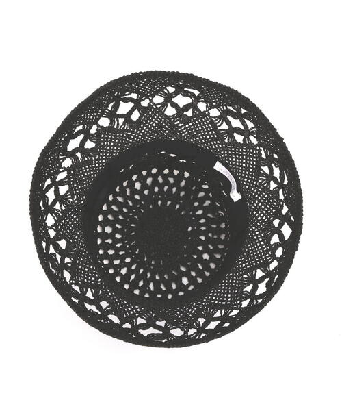 EDIT COLOGNE（エディットコロン）の「カサブランカハット（ハット・レディース・ブラック/ベージュ・ﾌﾘ-）」の5枚目の写真