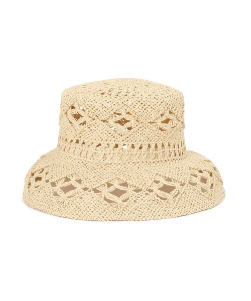 EDIT COLOGNE（エディットコロン）の「カサブランカハット（ハット・レディース・ブラック/ベージュ・ﾌﾘ-）」の6枚目の写真