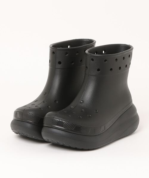 Scrap Book(スクラップブック)の「【CROCS】CRUSH BOOT(ブーツ・レディース・ブラック/ベージュ・25cm/24cm/23cm)」の2枚目の写真