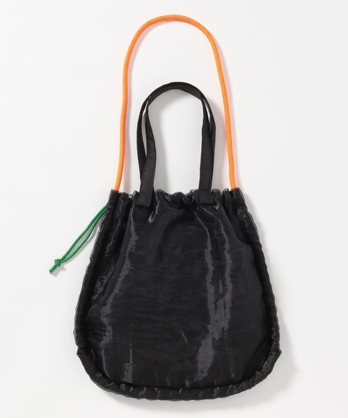 niko and...（ニコアンド）の「オリジナルコード2WAYトートバッグ（トートバッグ・レディース・ピンク/グリーン/ブラック・0）」の4枚目の写真