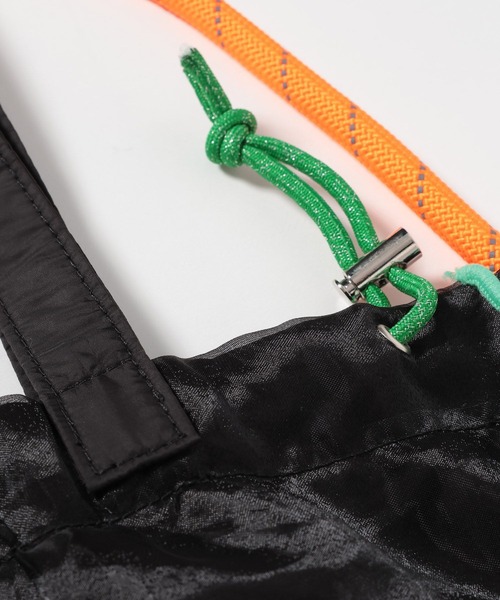 niko and...（ニコアンド）の「オリジナルコード2WAYトートバッグ（トートバッグ・レディース・ピンク/グリーン/ブラック・0）」の6枚目の写真