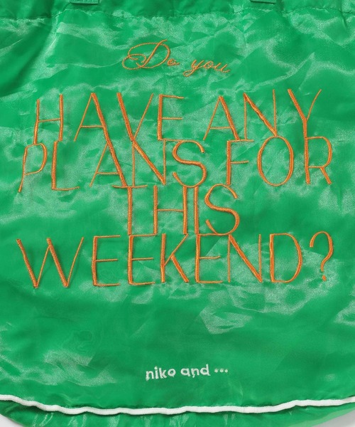 niko and...（ニコアンド）の「オリジナルコード2WAYトートバッグ（トートバッグ・レディース・ピンク/グリーン/ブラック・0）」の10枚目の写真