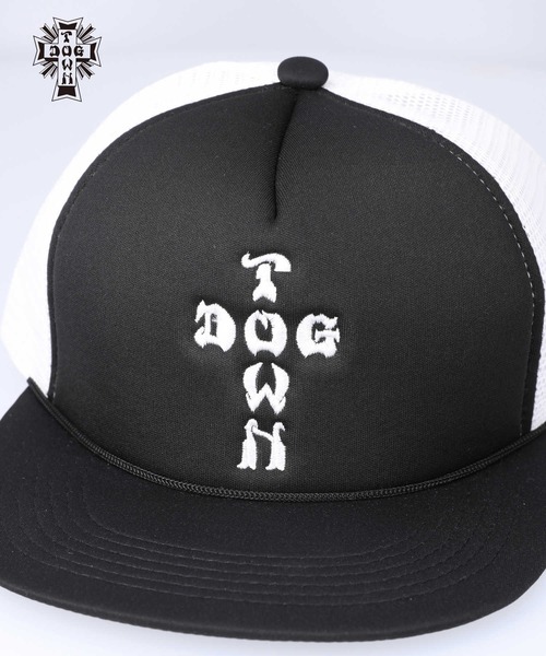 Right-on(ライトオン)の「【DOG TOWN】別注 スケートメッシュキャップ(キャップ・メンズ・その他1/ブラック・フリー)」の8枚目の写真
