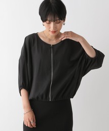 ZIPコンパクトブラウス 116421
