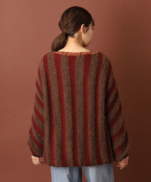 muller of yoshiokubo(ミュラーオブヨシオクボ)の「muller of yoshiokubo(ミュラーオブヨシオクボ)LATTICE MOHAIR BLOUSON ニット(ニット/セーター・レディース・ブラウン系・00)」の16枚目の写真