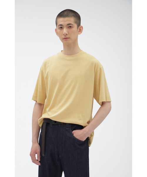 MHL.(エムエイチエル)の「FINE COTTON JERSEY(Tシャツ/カットソー・メンズ・ホワイト/グレー/ダークグリーン/イエロー・MEDIUM/LARGE)」の4枚目の写真