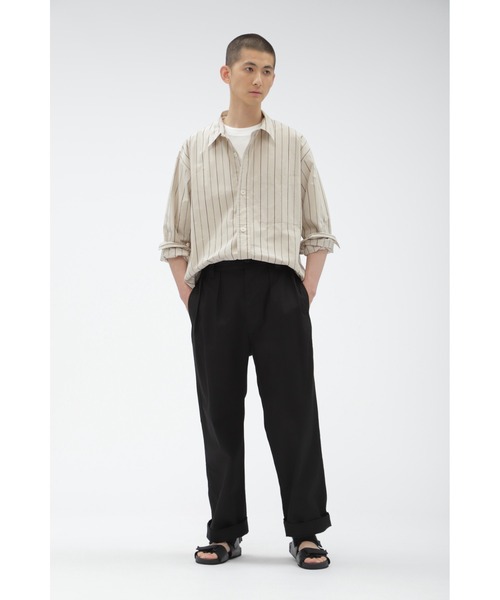 MHL.(エムエイチエル)の「FINE COTTON JERSEY(Tシャツ/カットソー・メンズ・ホワイト/グレー/ダークグリーン/イエロー・MEDIUM/LARGE)」の7枚目の写真