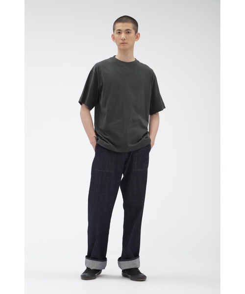 MHL.(エムエイチエル)の「FINE COTTON JERSEY(Tシャツ/カットソー・メンズ・ホワイト/グレー/ダークグリーン/イエロー・MEDIUM/LARGE)」の14枚目の写真