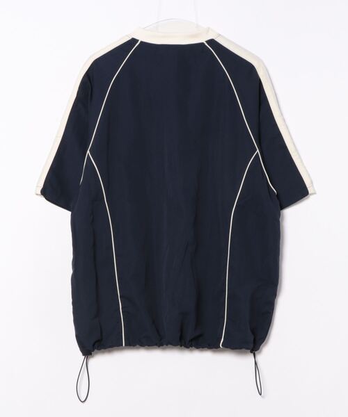 SPINNS(スピンズ)の「【ユニセックスで着用可能】半袖サッカーTシャツ(Tシャツ/カットソー・メンズ・ネイビー/ブラウン/ブラック・ONESIZE)」の9枚目の写真