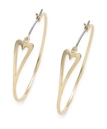 LILY BROWN | ハートフープピアス(ピアス（両耳用）)