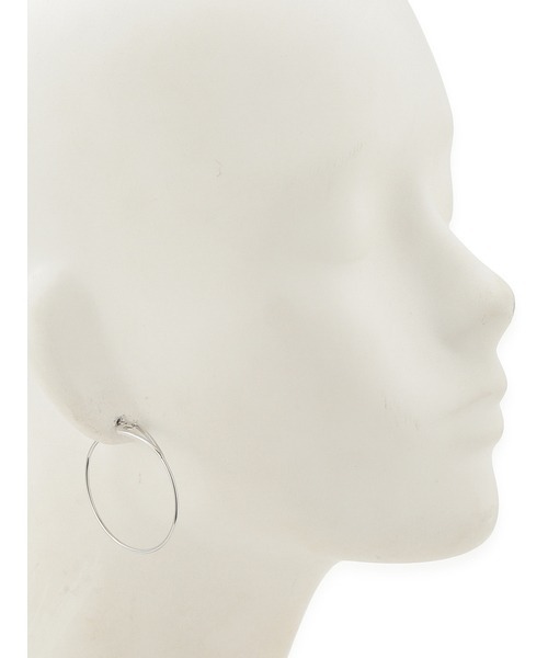 LILY BROWN(リリーブラウン)の「ハートフープピアス(ピアス(両耳用)・レディース・シルバー/ゴールド・FREE)」の9枚目の写真