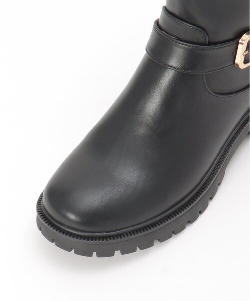 ikka(イッカ)の「エンジニアブーツ(ブーツ・レディース・ブラック/オートミール・M/L)」の17枚目の写真